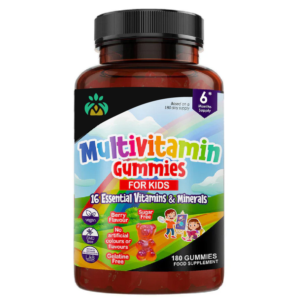 Essentials Multivitamin & Mineral Gummies for Kids – Daily Support for Growth, Immunity & Energy