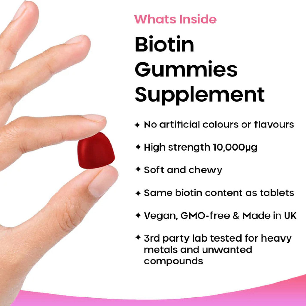 Biotin Vitamin B7 Gummies