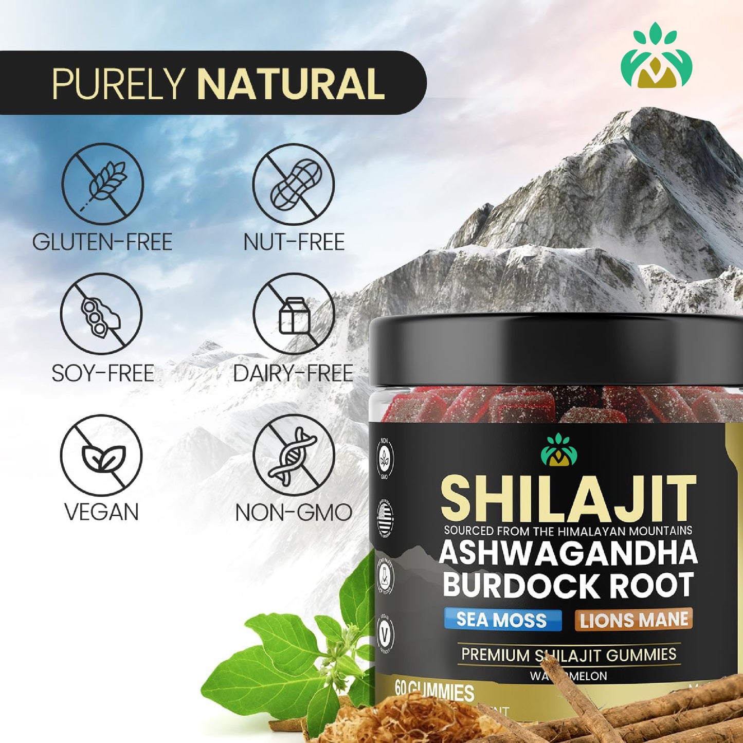 Organic Shilajit Gummies – Natural Vitality Blend