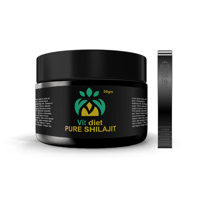 High Strength Pure Shilajit Resin – Natural Himalayan Supplement