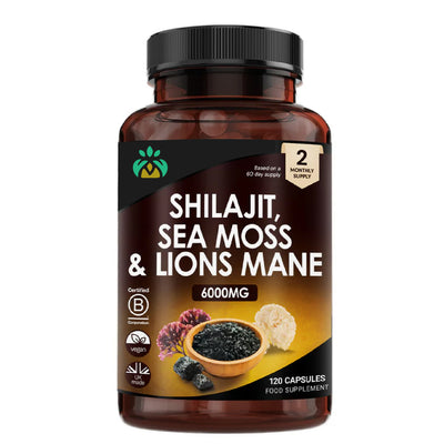 Lion’s Mane Capsules UK – Nootropic Mushroom for Brain, Memory & Focus Support