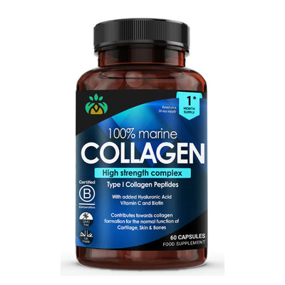 Marine Collagen Capsules UK – Skin, Hair & Joint Support Supplement