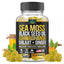 Sea Moss Gummies with Shilajit, Black Seed Oil, Ashwagandha, Ginger & Elderberry – All-in-One Wellness Support