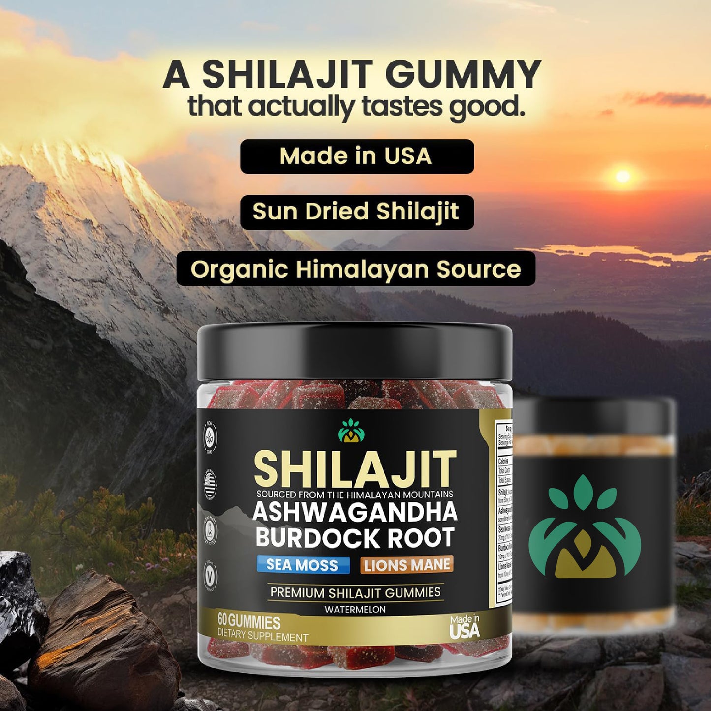 Organic Shilajit Gummies – Natural Vitality Blend